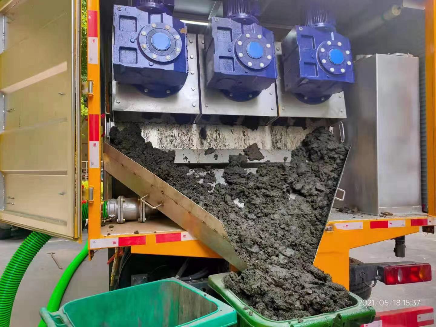 芒康化粪池清掏城市维护站-泥浆净化干湿分离处理